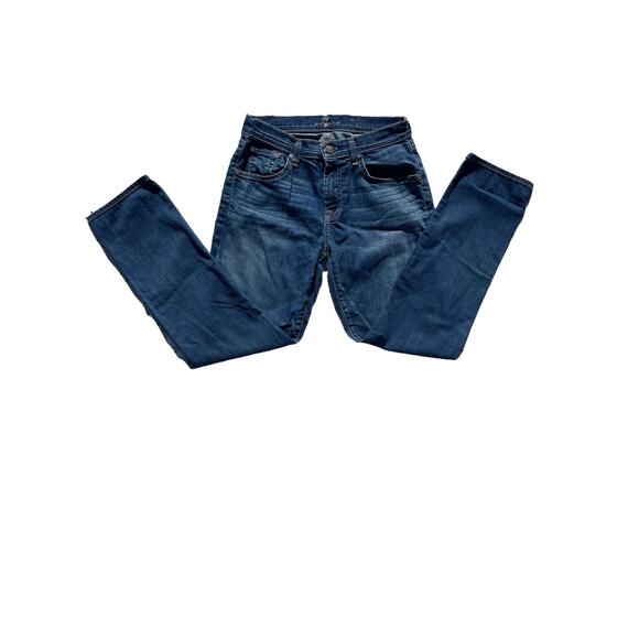 7 for All Mankind Relaxed Skinny Jeans Size 25 - Picture 3 of 5